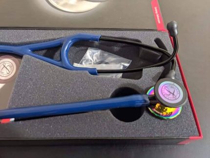 3M™ Littmann® Cardiology IV™ Stethoscope Navy Rainbow